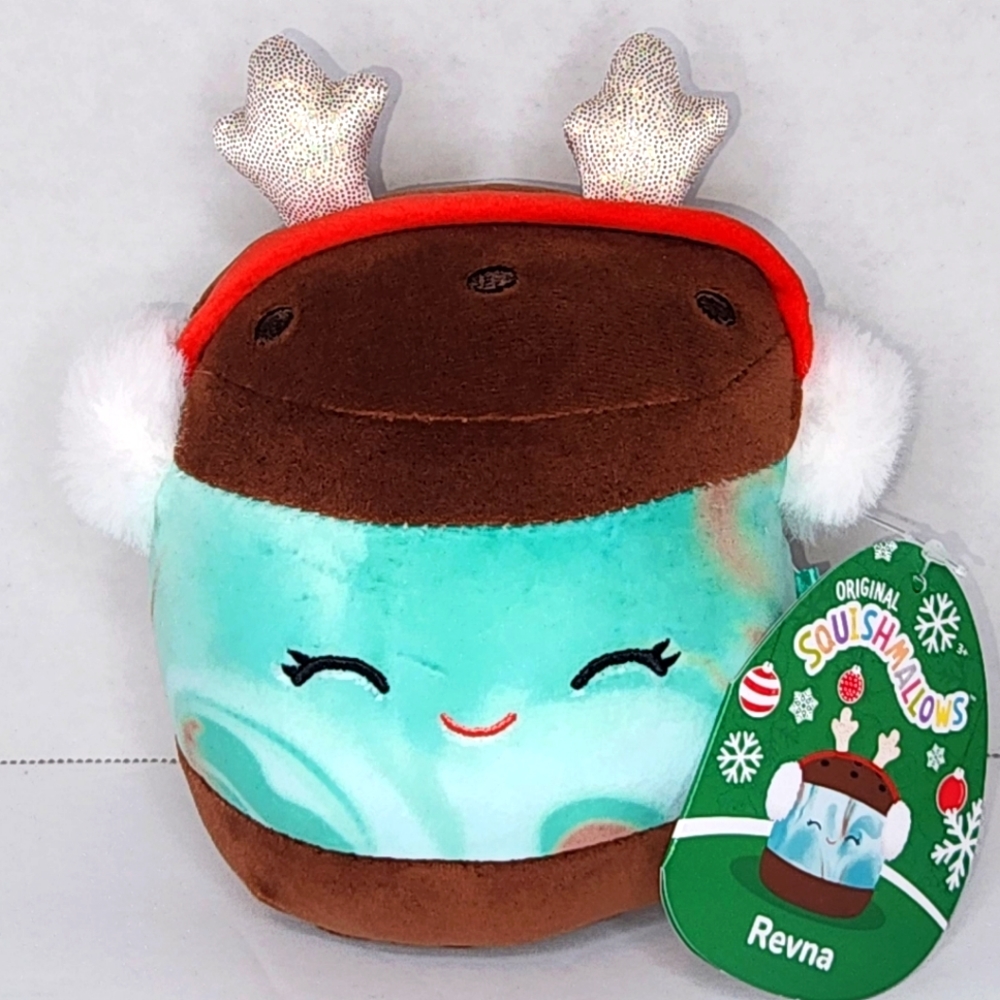 REVNA 🍨 Mint Ice Cream Sandwhich Christmas 2023 Original Squishmallow ☆ NWT ☆